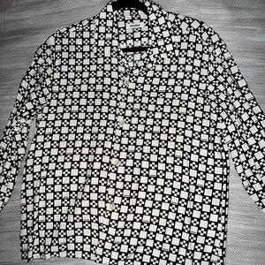 Sandro Cross Check Shirt